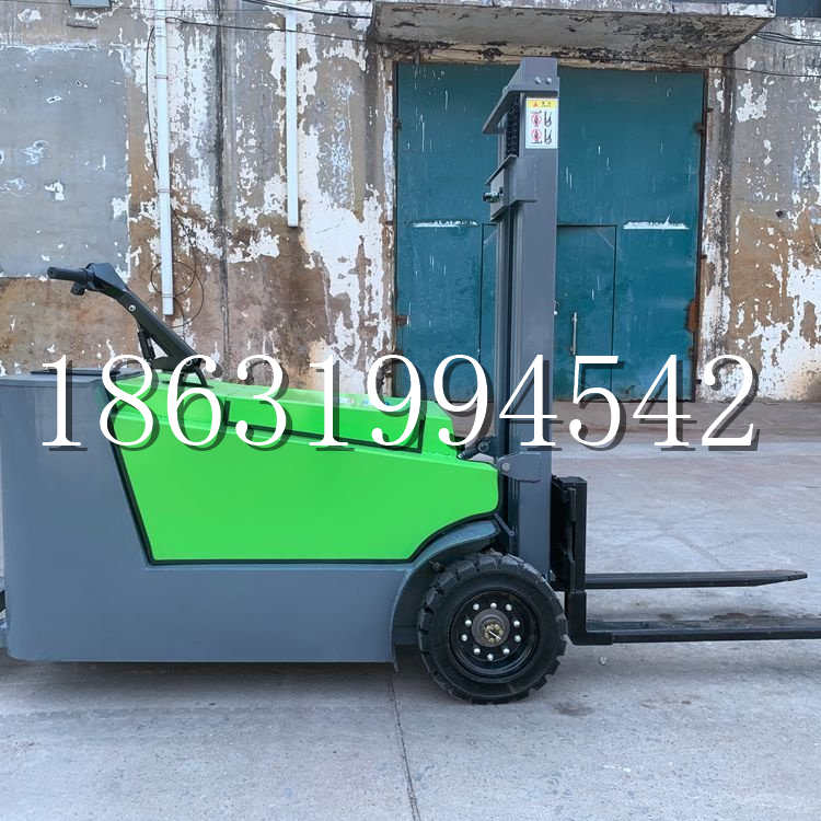 两当县小型电动叉车1吨2吨步行站驾式电瓶堆高充电装卸车液压升降车铲车
